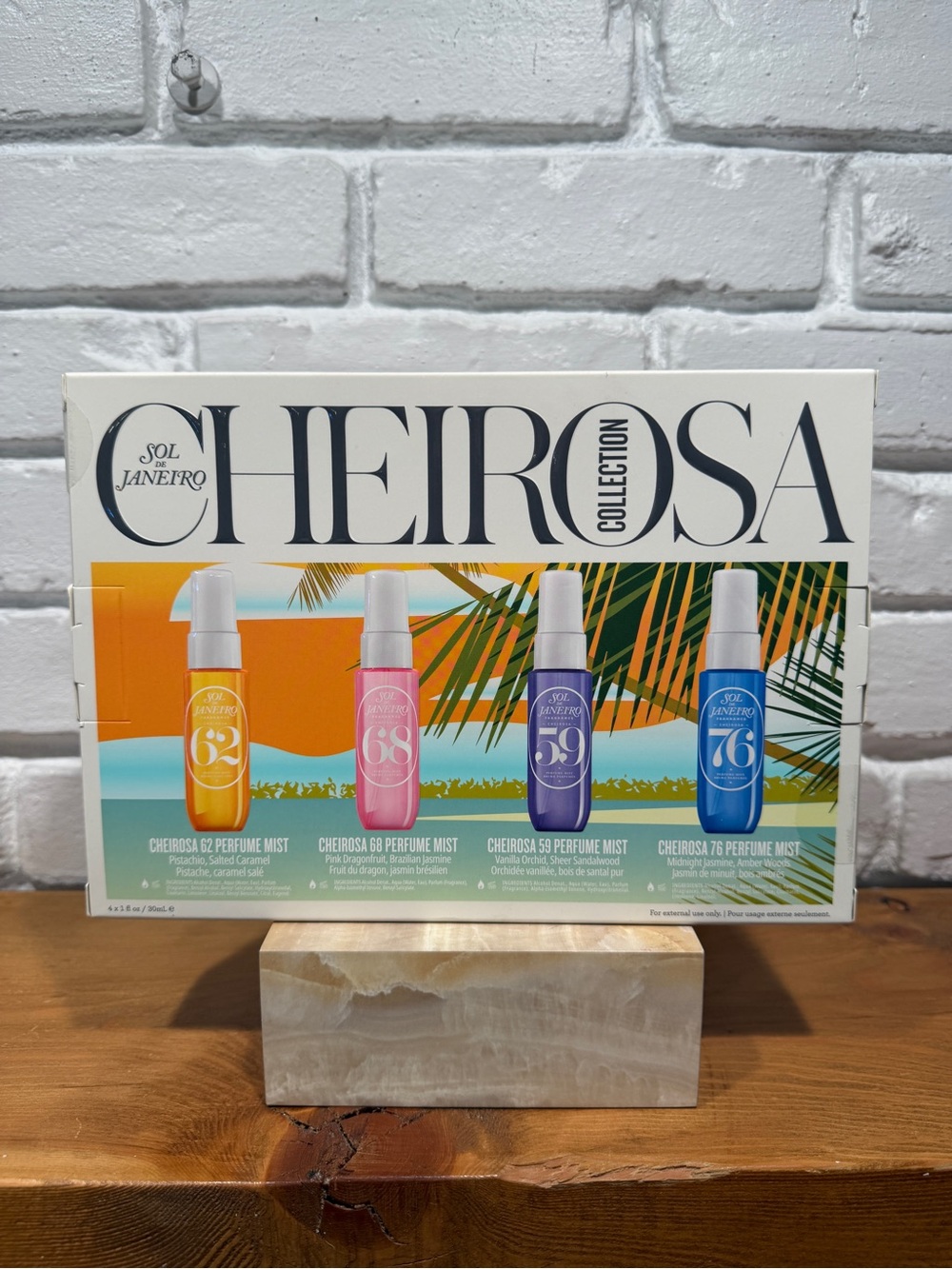 Sol de Janeiro Cheirosa Collection Perfume Mist Discovery Set 62 68 59 76 NIB - Picture 2 of 2